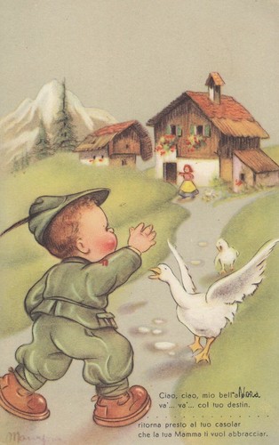 9698 ww2 bimbo alpino - 9698),